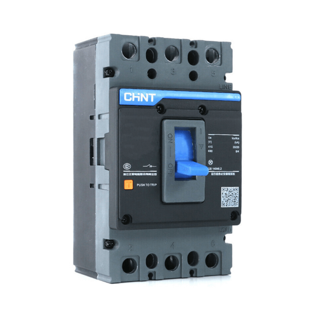 Disjuntor Caixa Moldada Tripolar Ajustável 80-160A NXMS-160F/3300